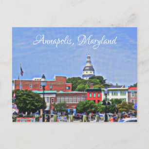 Annapolis, cartão postal de Maryland