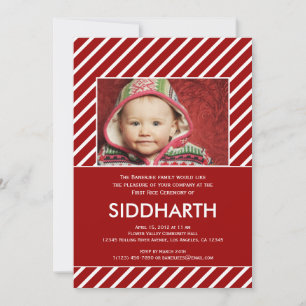 Annaprashan listrado (primeiro arroz) no convite