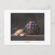 Anne Vallayer-Coster #4 - Cartão Postal de Arte