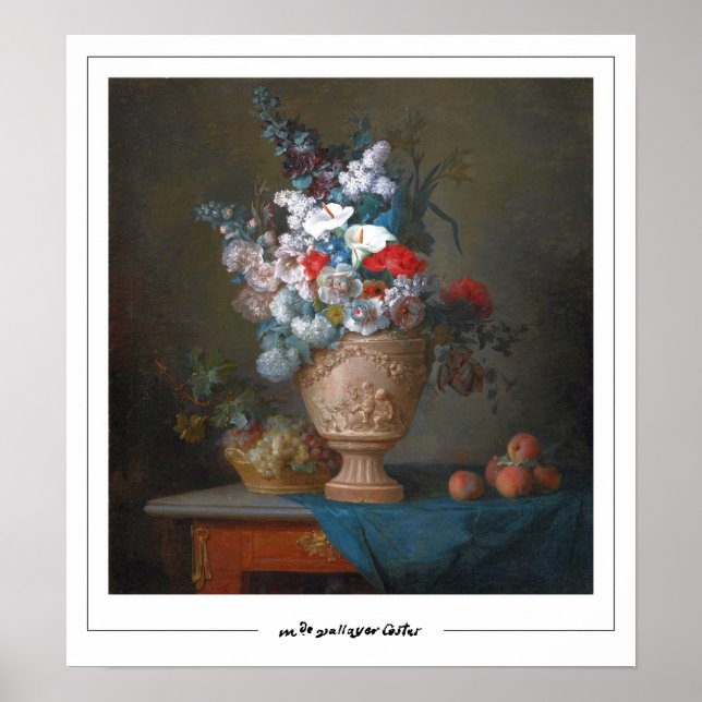 Anne Vallayer-Coster Zedign Art Poster #5 (Frente)