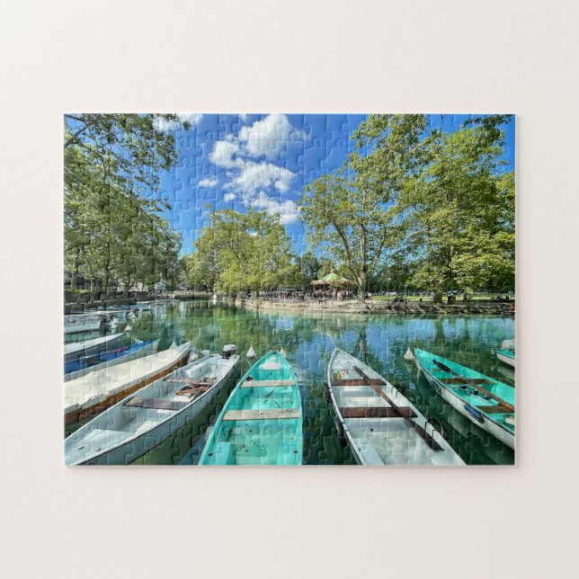 Annece, Alpes Franceses Quebra-cabeça (Horizontal)