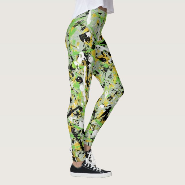 Annelisa No. 8 Leggings Abstrato (Direita)