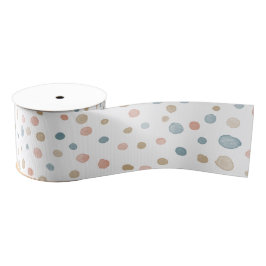 Annie Confetti Watercolor Dots Ribbon
