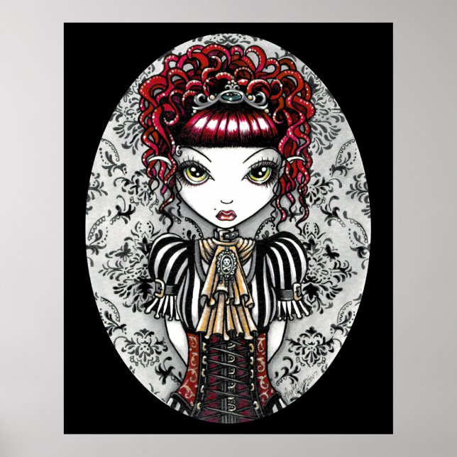 Annie Gothic Victorian Fae Poster (Frente)