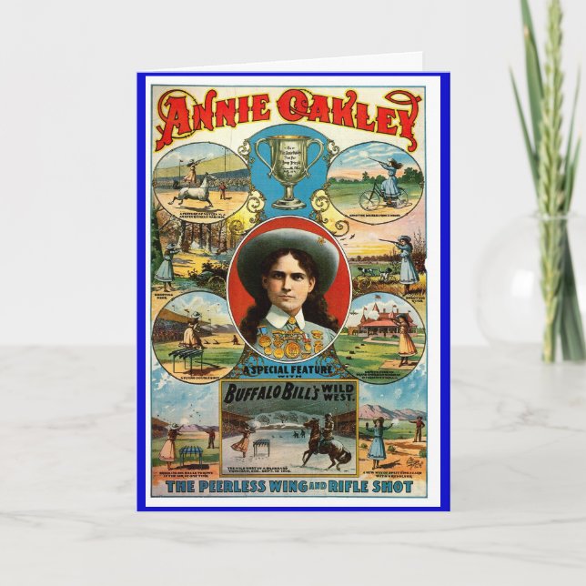 Annie Oakley - Cartão (Frente)