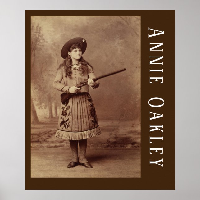 Annie Oakley Sharpshooter Poster (Frente)