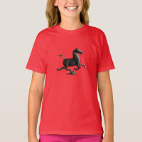 Ano da Camisa da Garota do Cavalo