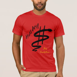 Ano da camiseta do tecido "Huat Ah!"