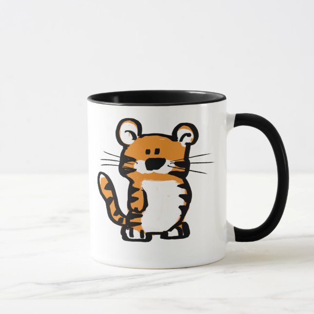 ano da caneca do chá do tigre (Direita)
