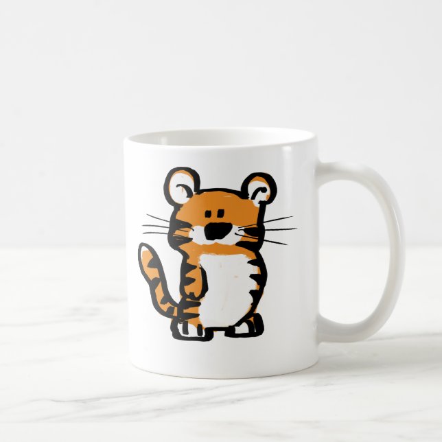 ano da caneca do chá do tigre (Direita)