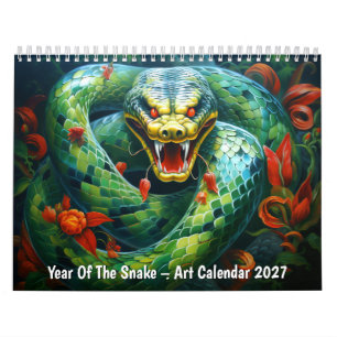 Ano da Serpente – Calendário de Arte 20XX