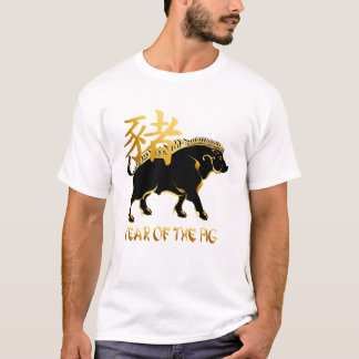 Ano das camisas Porco-Pretas do símbolo do varrão