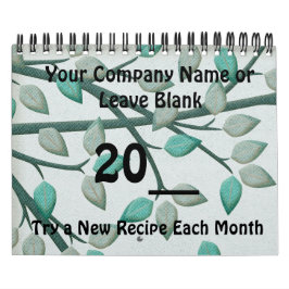 Ano de Calendário de Promoção de Empresa de Receit