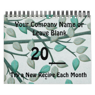 Ano de Calendário de Promoção de Empresa de Receit