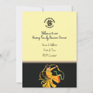 Ano do Convite para Janto da Reunião da Família Co