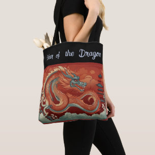 Ano do Dragão Tote Bag