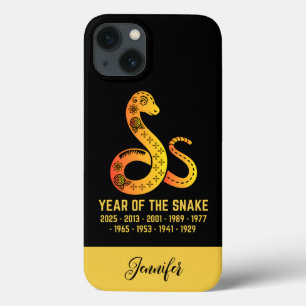 Ano Dourado De Gradiente Do Nome Zodiac Cobra Pret