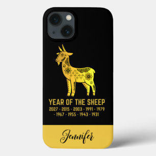 Ano Dourado De Gradiente Do Nome Zodiac Ovinos Neg