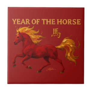 Ano Novo Chinês Zodíaco 2026 Cavalo de Fogo Yang