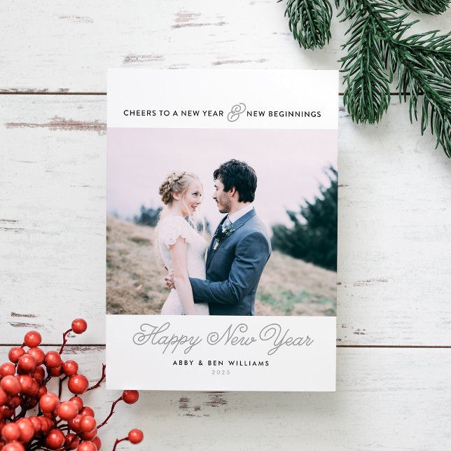 Ano Novo e Cartão com fotos de Ano Novo (Criador carregado)