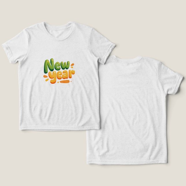 ano novo festivo (Design Frente e Verso)