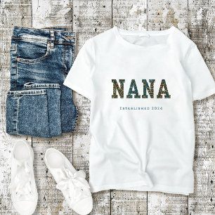 Ano personalizado de Nana - floral de tendências