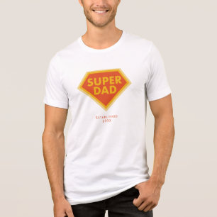 Ano personalizado do Super Pai
