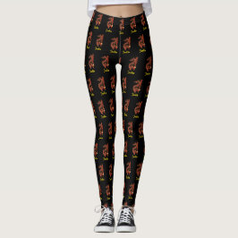 Ano Personalizado Personalizado das Leggings do Dr
