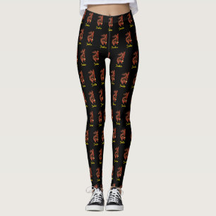 Ano Personalizado Personalizado das Leggings do Dr