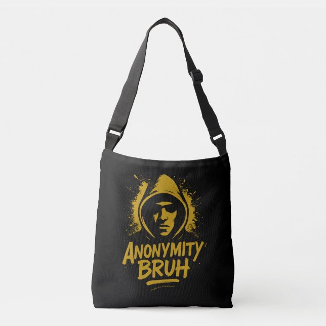 Anonymity Bruh logo - Tote (Frente)