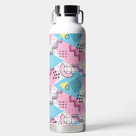 anos 80 Memphis Ativo Cor-de-Rosa Azul-Claro