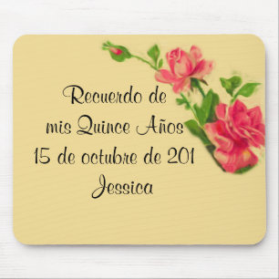 Años Mousepad de Recuerdo de mis 15