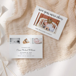 Anos novos Orçamentários Anúncio de Nascimento do 