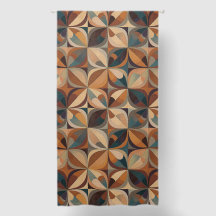 Anos setenta Cortina de Mod