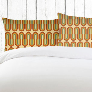 Anos setenta Retro Mudados Padrão do arco-íris