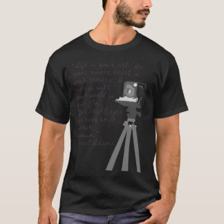 Ansel Adams cita camiseta clássica