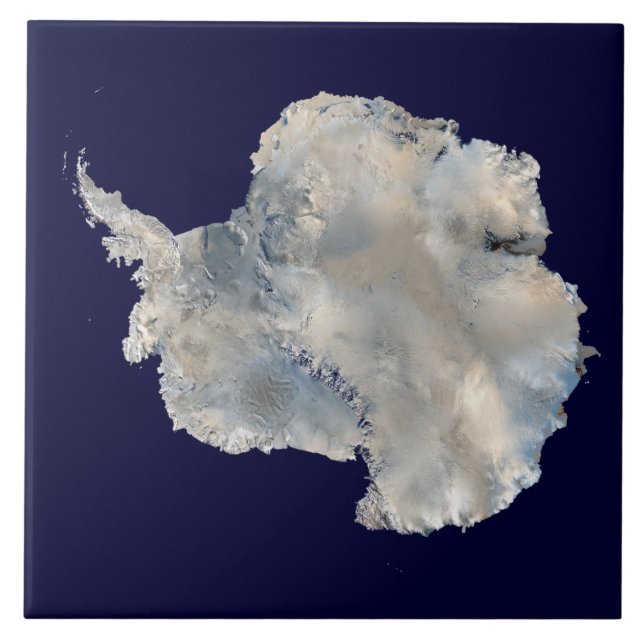 Antártida (Imagem NASA Blue Marble) (Frente)