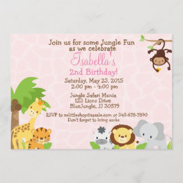 Antecedentes cor-de-rosa do convite de aniversário