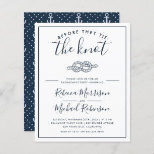 Antes De Amarrarem A Festa de noivado Náutica Do N