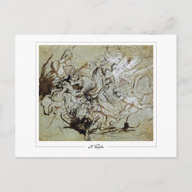 Anthony van Dyck #17 - Cartão Postal de Arte (Frente)