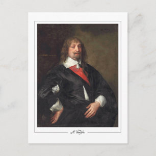 Anthony van Dyck #581 - Cartão postal de arte fina