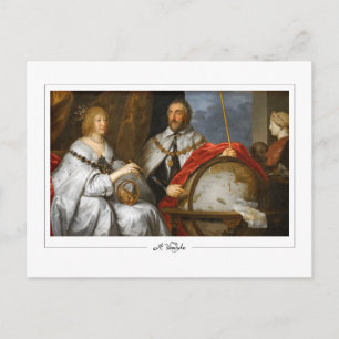 Anthony van Dyck #583 - Cartão postal de arte fina