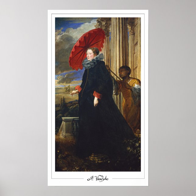 Anthony van Dyck Zedign Art Poster #308 (Frente)