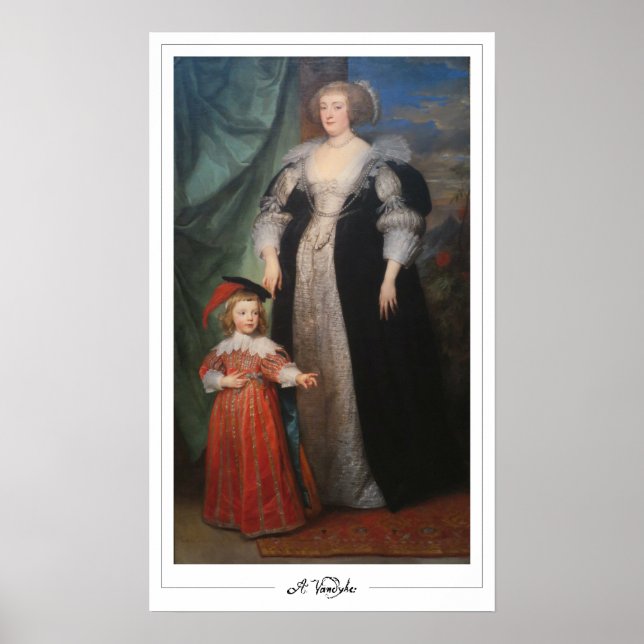 Anthony van Dyck Zedign Art Poster #627 (Frente)