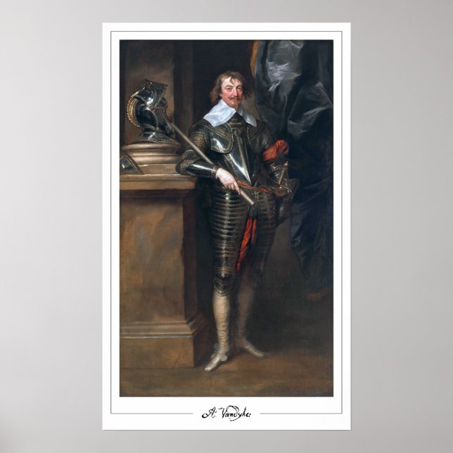 Anthony van Dyck Zedign Art Poster #642 (Frente)
