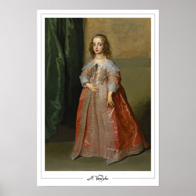 Anthony van Dyck Zedign Art Poster #680 (Frente)