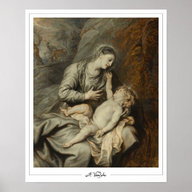 Anthony van Dyck Zedign Art Poster #849 (Frente)