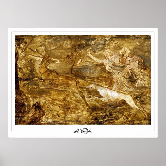 Anthony van Dyck Zedign Art Poster #877 (Frente)