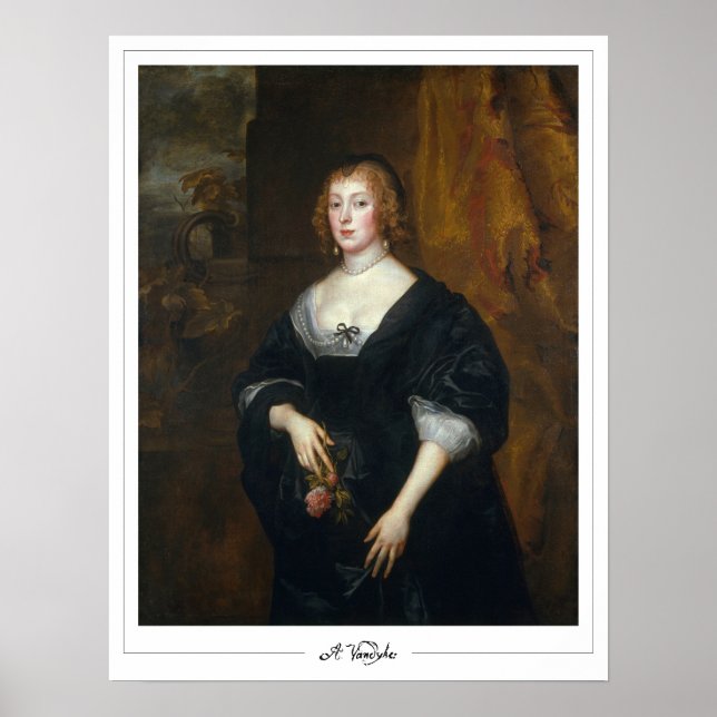 Anthony van Dyck Zedign Art Poster nº 10 (Frente)
