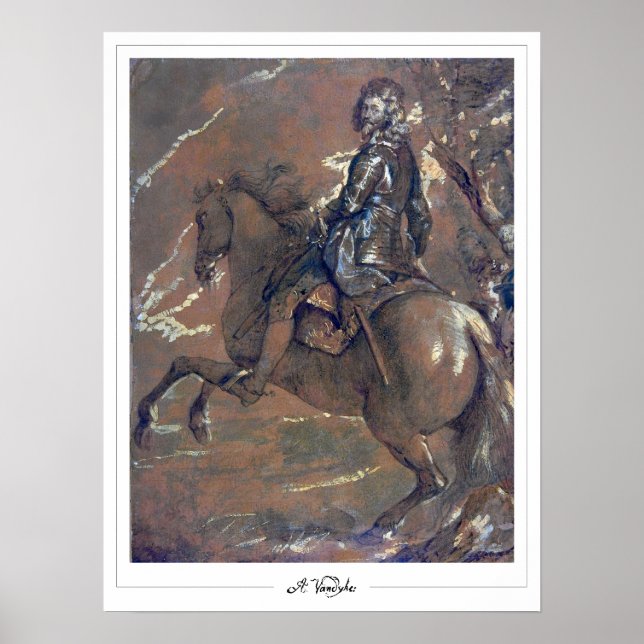 Anthony van Dyck Zedign Art Poster nº 136 (Frente)